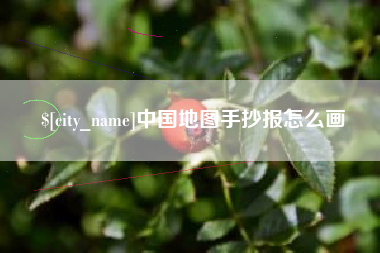 台州中国地图手抄报怎么画