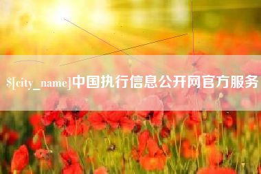 台州中国执行信息公开网官方服务