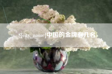 台州中国的金牌有几名