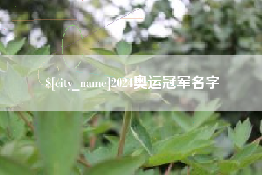台州2024奥运冠军名字