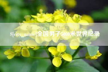台州全国男子5000米世界纪录
