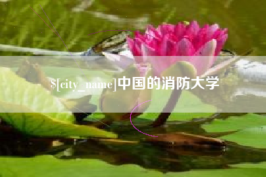 台州中国的消防大学