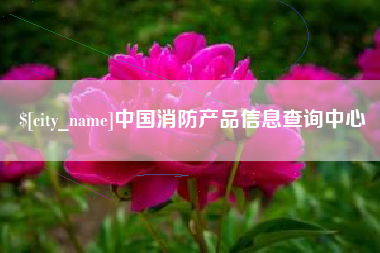 台州中国消防产品信息查询中心