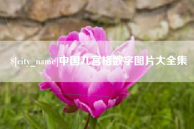 台州中国九宫格数字图片大全集