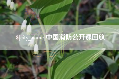 台州中国消防公开课回放