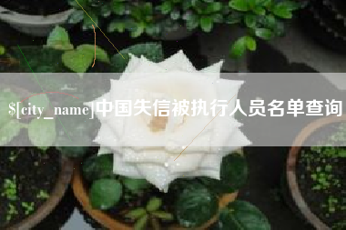 台州中国失信被执行人员名单查询