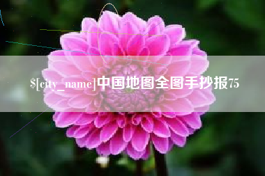 台州中国地图全图手抄报75