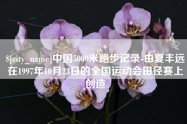 台州中国5000米跑步记录-由夏丰远在1997年10月23日的全国运动会田径赛上创造