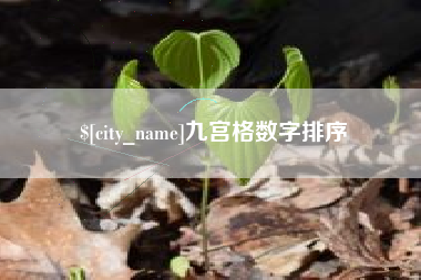 台州九宫格数字排序