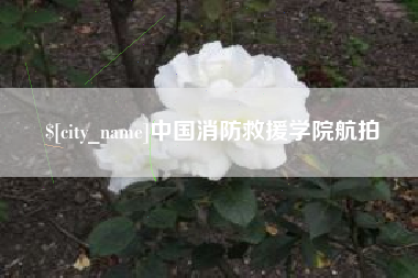 台州中国消防救援学院航拍