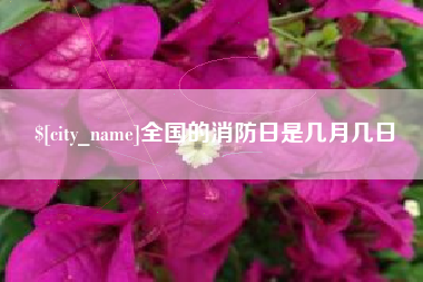 台州全国的消防日是几月几日
